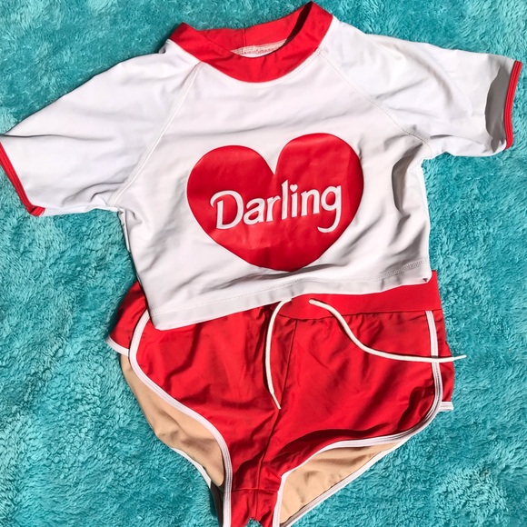 Dolls Kill Other - Darling Surf Playsuit